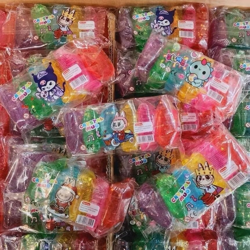 Slime warna-warni, contoh produk Pullboystore