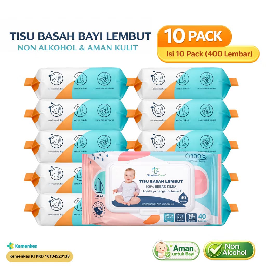 Tisu basah bayi, contoh produk Pullboystore